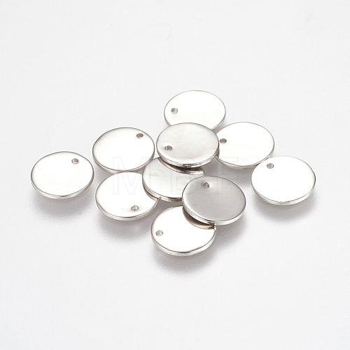 304 Stainless Steel Stamping Blank Tag Charms A-STAS-K149-03B-1