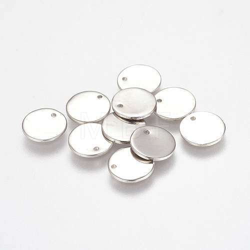 Non-Tarnish 304 Stainless Steel Stamping Blank Tag Charms A-STAS-K149-03B-1