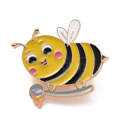 Bee Enamel Pin JEWB-A009-02-1