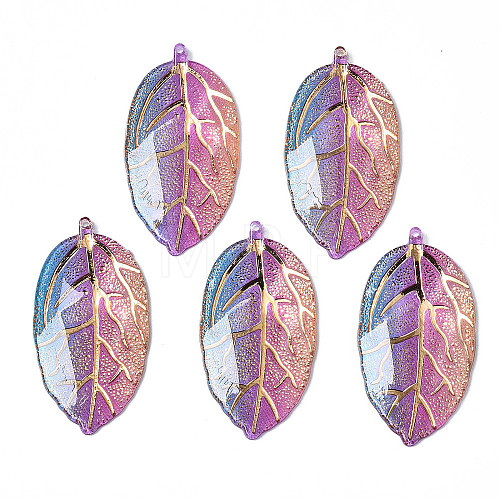 Transparent Acrylic Pendants TACR-TAC0005-01A-1