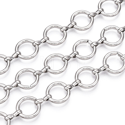 Iron Round Ring Link Chains CH-N004-05P-1