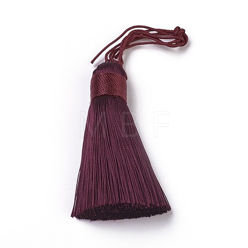 Polyester Tassel Big Pendants HJEW-K030-A-16-1