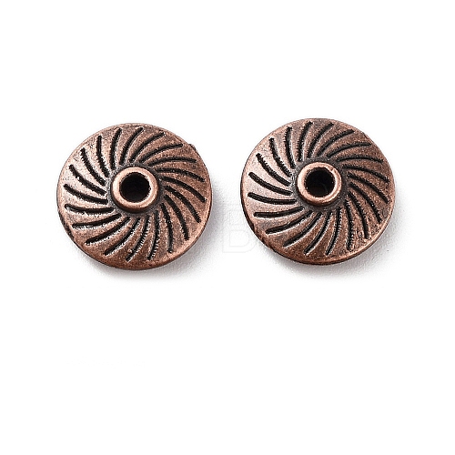 Tibetan Style Alloy Beads FIND-Q094-25R-1