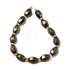 Natural Pyrite Beads Strands G-Z131-E01-01-3