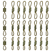 24Pcs 3 Styles Nylon with Rubber Tactical Gear Holder Clip FIND-FG0005-61B-1
