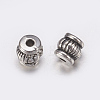 Tibetan Style Alloy Beads TIBEB-Q043-AS-LF-2