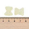 Frosted Transparent Acrylic Beads X1-OACR-P029-20B-03-4