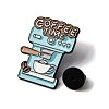 Coffee Themed Enamel Pin JEWB-P050-01A-EB-3