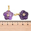 Natural Amethyst Carved Pendants G-A315-01G-03-3