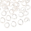 Brass Open Jump Rings KK-G604-08S-21-1