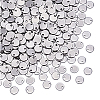 500Pcs 304 Stainless Steel Stamping Blank Tag Pendants STAS-GA0002-27-1