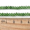Dyed Natural Malaysia Jade Rondelle Beads Strands X-G-E316-2x4mm-57-2