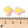 Baking Paint Glass Enamel Beads BLOW-D300-06R-1-4