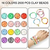 DIY Polymer Clay & Acrylic Beads Bracelets Making Kits DIY-YW0009-58-2