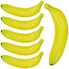 Foam Simulation Fruit Banana AJEW-CN0007-15-1
