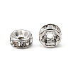 Brass Rhinestone Spacer Beads RB-A014-Z5mm-01P-3