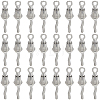 200Pcs Tibetan Style Zinc Alloy Pendants TIBEP-SC0003-11-1