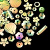 Rainbow Iridescent PVC Paillette/Sequins Beads & Links & Pendants PVC-C001-01E-3