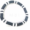 Bohemian Polymer Clay Heishi Beaded Stretch Bracelet for Men MC7113-2-1
