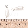 Natural Baroque Keshi Pearl Pendants PALLOY-JF05439-01-3