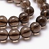 Natural Smoky Quartz Bead Strands G-D840-62-6mm-5