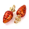 Alloy Enamel Pendants PALLOY-S032-01A-07-2