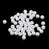 Plastic Imitation Pearl Beads FIND-M059-01B-09-1