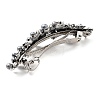 Flower Alloy Rhinestone Hair Barrettes LS-PHAR-S604-01AS-01-2