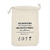 Cloth Hangover Kit Party Favor Drawstring Bags ABAG-A012-05A-04-1