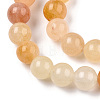 Natural Yellow Aventurine Beads Strands X-G-Q948-80A-6mm-3