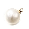 ABS Plastic Imitation Pearl Pendants FIND-H052-01H-01KCG-2