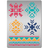 Ethnic Aztec Theme Stainless Steel Metal Cutting Dies Stencils DIY-WH0289-127-1