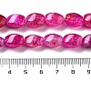 Natural Dragon Veins Agate Beads Strands G-G172-01R-5