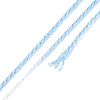 5 Rolls 9-Ply Braided Nylon Strings with Metallic Thread OCOR-Q062-01C-3