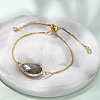 Brass Bolo Slider Bracelets BJEW-JB04688-M-9