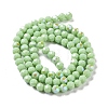 Opaque Glass Beads Strands EGLA-A035-P6mm-L20-2