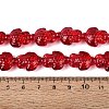 Transparent Glass Beads Strands DGLA-N021-02A-04-4
