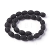 Natural Lava Rock Beads Strands G-F671-03B-11-2