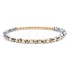 Synthetic Non-magnetic Hematite Beads Stretch Bracelets for Women LS-KP6261-8-1