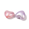 UV Plating Opaque Acrylic Beads OACR-F014-07-2