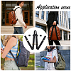 1 Set Nylon & PU Leather Adjustable Webbing Bag Straps DIY-CL0001-88A-5