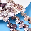 Natural Baroque Keshi Pearl Beads Strands PEAR-N020-P23-01B-1
