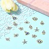 16Pcs 8 Styles UV Plating Alloy Enamel Pendants FIND-FS0002-74-10