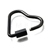 Ion Plating(IP) 304 Stainless Steel Screw Carabiner Lock Charms STAS-K195-02B-2