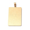 201 Stainless Steel Pendant STAS-B033-01G-14-2