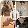 8Pcs PU Leather Zipper Pulls for Handbags Luggage and Jacket FIND-CL0002-09A-5