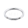 Crystal Rhinestone Simple Thin Finger Ring RJEW-N043-33P-2