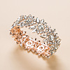 Alloy Rhinestone Bangles for Women FS-WG52675-02-1