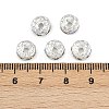 Brass Grade A Rhinestone Spacer Beads RB-A004-4-3