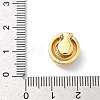 Brass Micro Pave Clear Cubic Zirconia Magnetic Clasps KK-Z139-01G-03-3